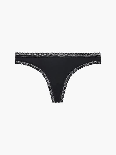 Calvin Klein Underwear HU844901 | Calvin Klein Bottoms Up Női Tanga Fekete